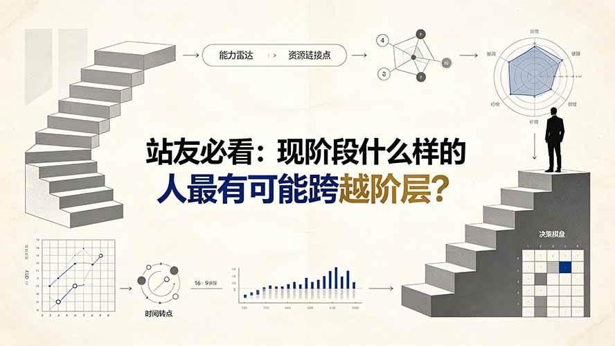 (19475期)付费文章:站友必看:现阶段什么样的人最有可能跨越阶层? (19475期)付费文章:站友必看:现阶段什么样的人最有可能跨越阶层?
