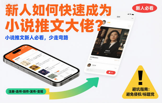 新人如何快速成为小说推文大佬？小说推文新人必看，少走弯路-星空网络