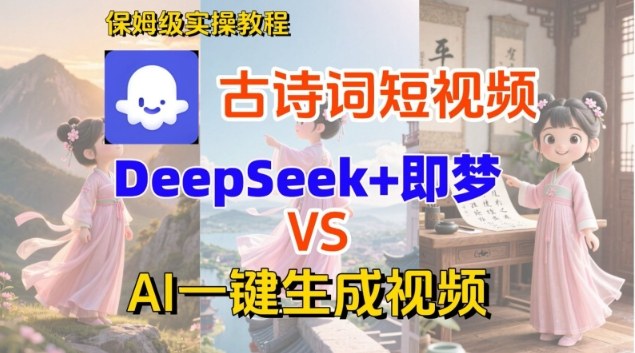 Coze扣子智能体工作流一键生成古诗词短视频,保姆级搭建教学 Coze扣子智能体工作流一键生成古诗词短视频,保姆级搭建教学