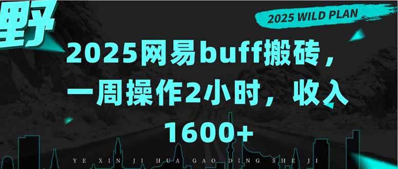 (15666期)2025网易buff搬砖,一周操作2小时,收入1600+-星空网络