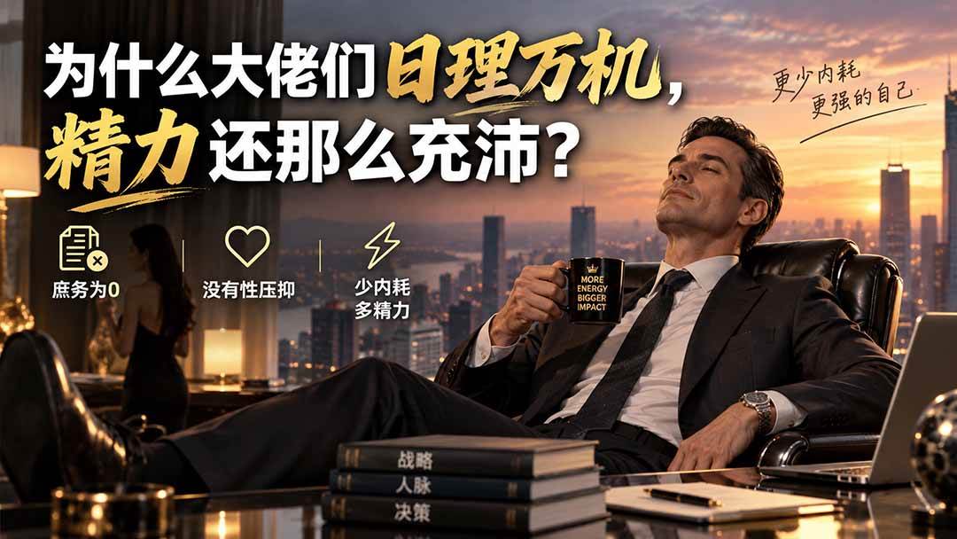 （20244期）付费文章：为什么大佬们日理万机，精力还那么充沛？-星空网络