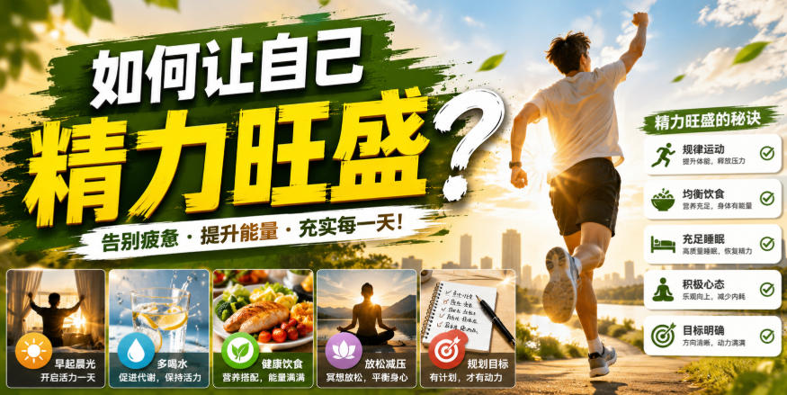 付费文章：如何让自己精力旺盛？-星空网络