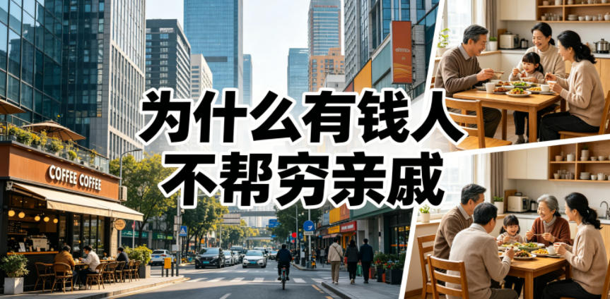 付费文章:为什么有钱人不帮穷亲戚? 付费文章:为什么有钱人不帮穷亲戚?