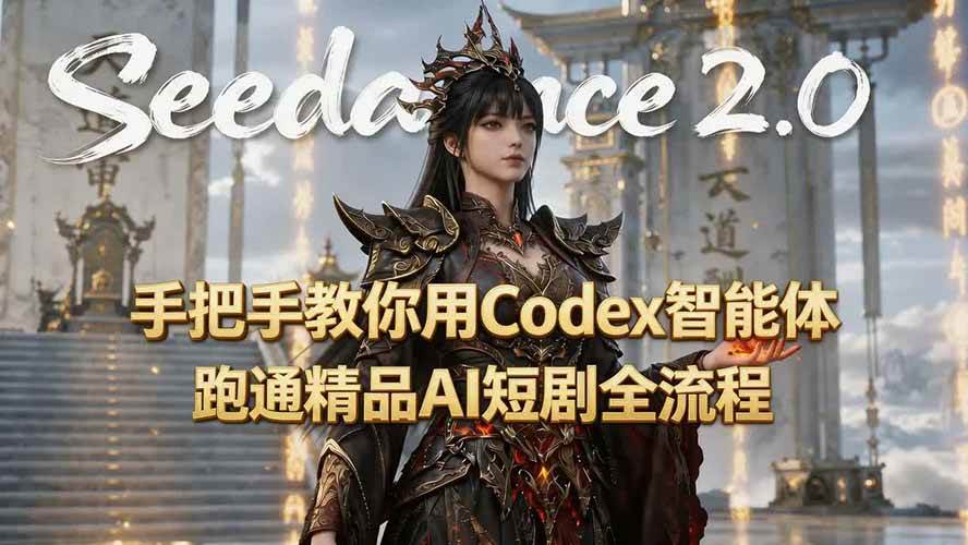 (19507期)手把手教你用Seedance2.0+Codex智能体跑通精品AI短剧全流程(附3种skill技能) (19507期)手把手教你用Seedance2.0+Codex智能体跑通精品AI短剧全流程(附3种skill技能)