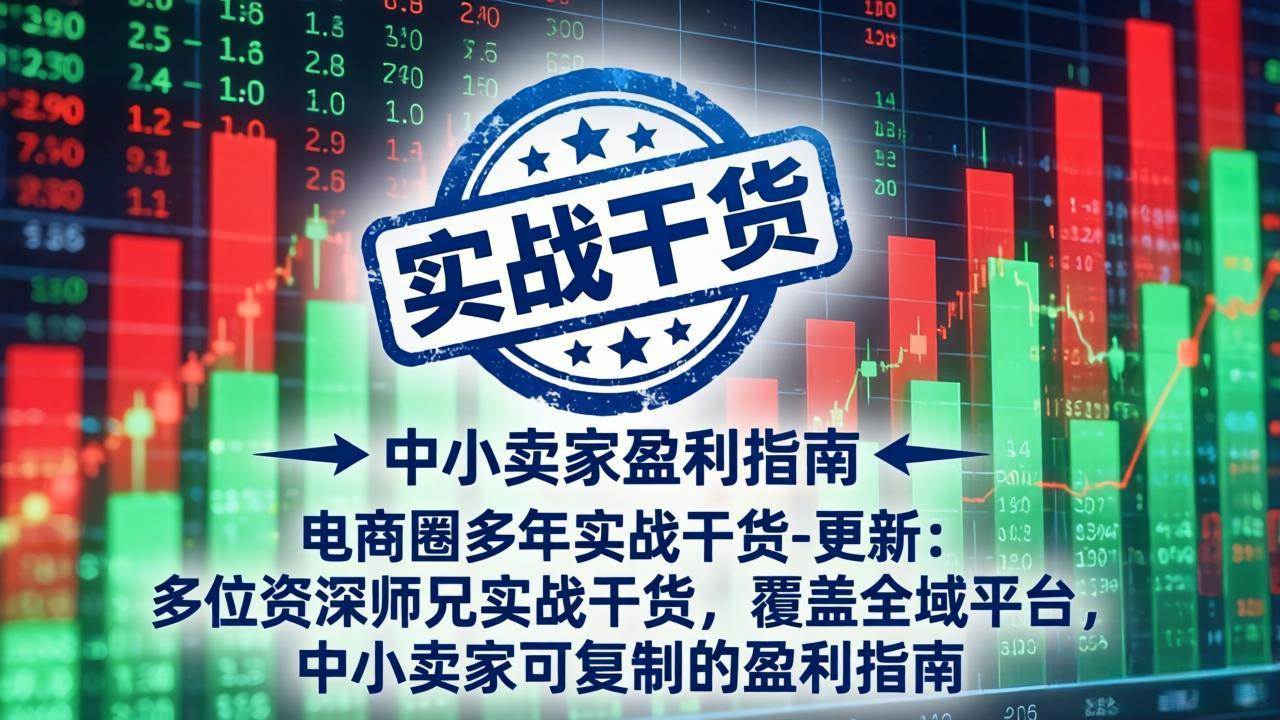 (19447期)电商圈多年实战干货-更新2026:多位资深师兄实战干货/覆盖全域平台,中小卖家可复制的盈利指南 (19447期)电商圈多年实战干货-更新2026:多位资深师兄实战干货/覆盖全域平台,中小卖家可复制的盈利指南