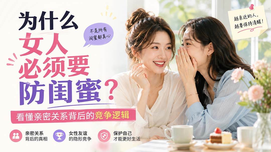 （20114期）付费文章：为什么女人必须要防闺蜜？看懂亲密关系背后的竞争逻辑-星空网络