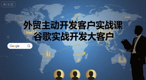 外贸主动开发客户实战课，谷歌实战开发大客户-星空网络