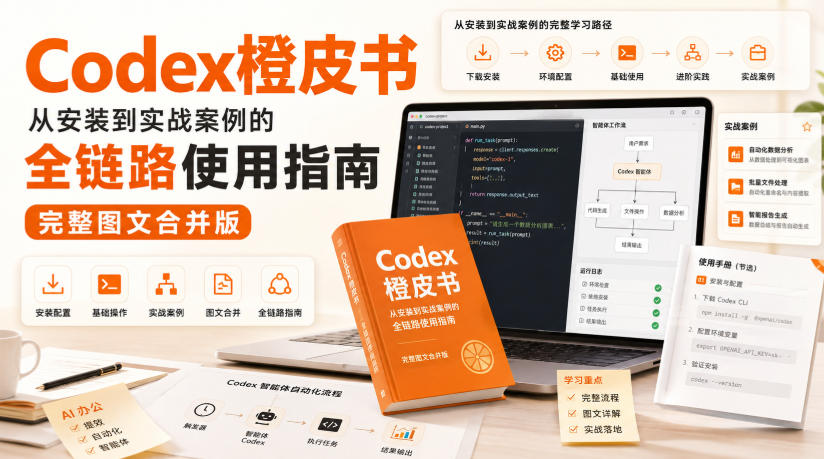 Codex橙皮书，从安装到实战案例的全链路使用指南，完整图文合并版-星空网络