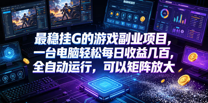 低成本网游挂机项目,单号保底日入100左右,可矩阵放大!合法合规! 低成本网游挂机项目,单号保底日入100左右,可矩阵放大!合法合规!