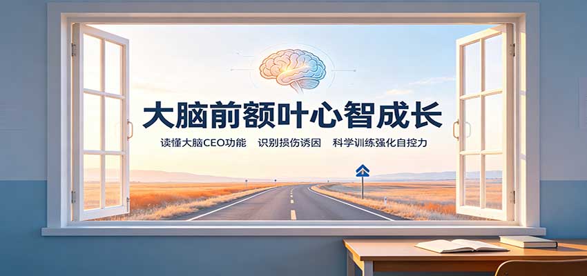 大脑前额叶心智成长：读懂大脑CEO功能，识别损伤诱因，科学训练强化自控力-星空网络