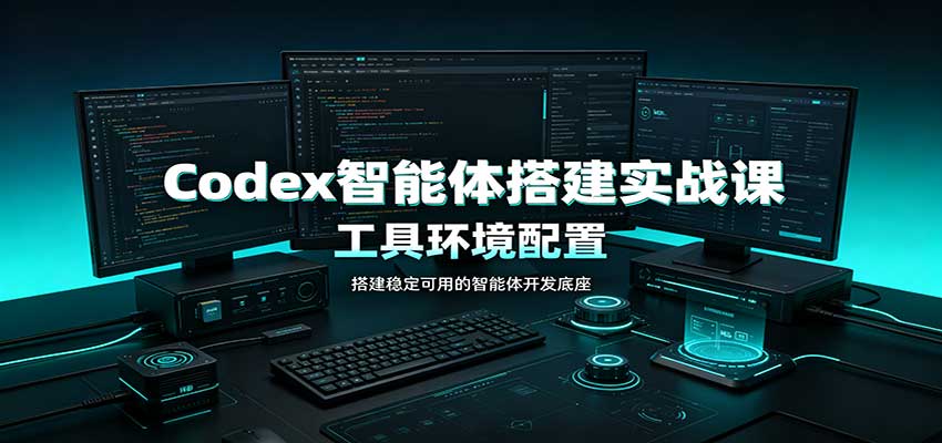 Codex智能体搭建实战课：工具环境配置，自定义技能开发，多业务自动化教学-星空网络