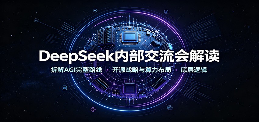 DeepSeek内部交流会解读：拆解AGI完整路线，开源战略与算力布局底层逻辑-星空网络