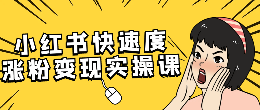 小红书快速度涨粉变现实操课-星空网络
