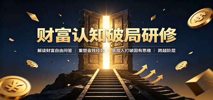 财富认知破局研修：解读”孙割”，重塑金钱观念，底层人打破固有思维跨越阶层-星空网络